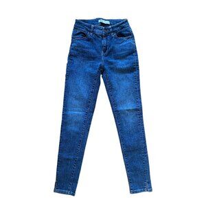 Zara Medium Blue Skinny Jeans